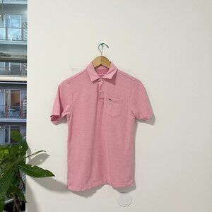 Vineyard Vines Pink Kids Polo Shirt